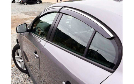 Дефлекторы окон Renault Fluence
