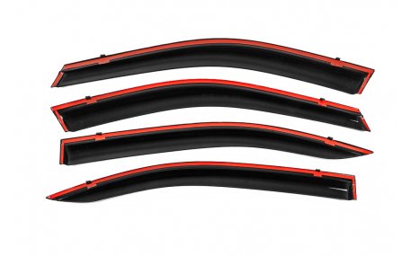 Дефлекторы окон Skoda Octavia A8 Liftback