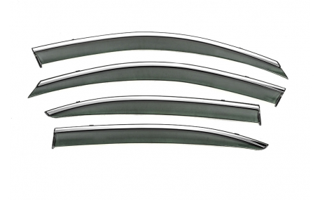 Дефлекторы окон Skoda Octavia A5 Liftback
