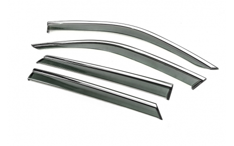 Дефлекторы окон Skoda Fabia