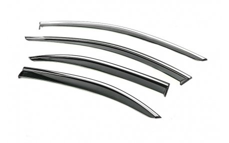 Дефлекторы окон Skoda Rapid