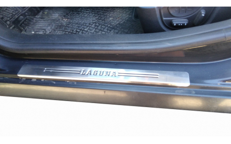 Накладки на пороги Renault Laguna