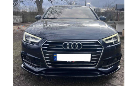 Накладка передняя Audi A4 B9 2016-2019