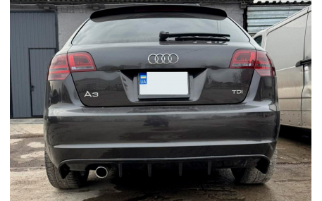 Накладка задняя Audi A3 Sportback