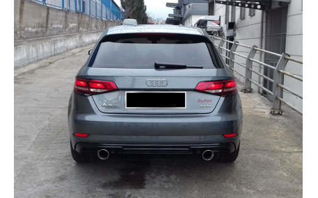 Накладка задняя Audi A3 8V 2016-2020 Sportback
