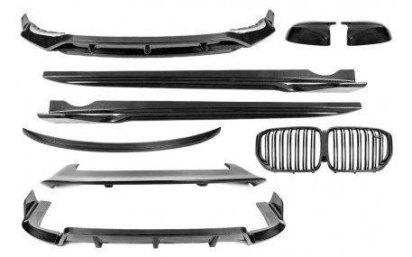 Накладки на бампера BMW X6 G06 2023-2025