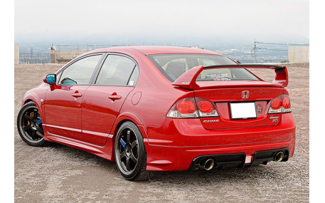 Накладка задняя Honda Civic 4D