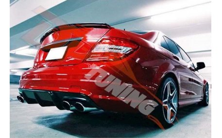 Накладка задняя Mercedes C-class W204 2007-2011