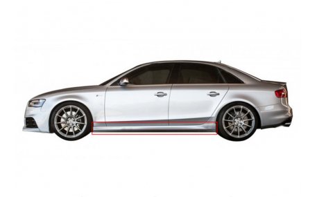 Пороги Audi A4 B8