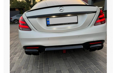 Бампер задний Mercedes S-class W222 2018-2020