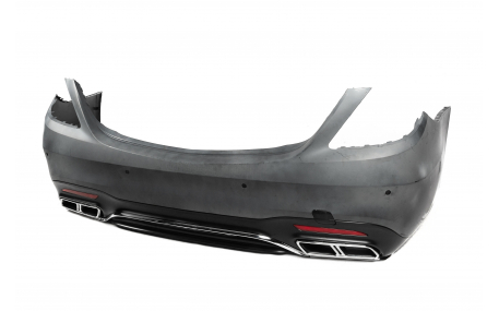 Бампер задний Mercedes S-class W222 2018-2020