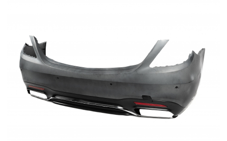 Бампер задний Mercedes S-class W222 2018-2020