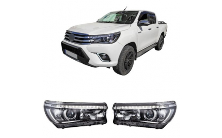 Фары передние Toyota Hilux 2015-2020