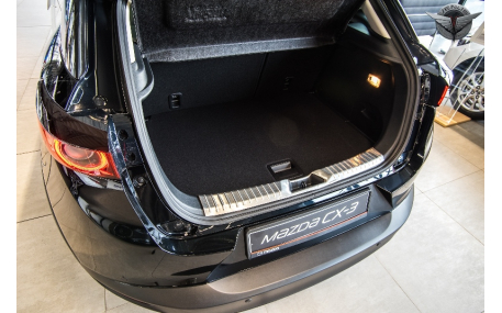 Накладка на задний бампер Mazda CX-3