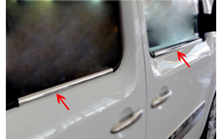 Хром накладки Renault Kangoo