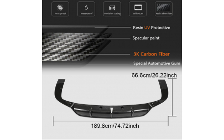 Накладка задняя BMW X5 G05 2019-2023