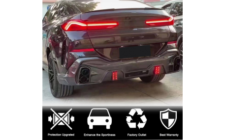 Накладка задняя BMW X6 G06 2020-2023