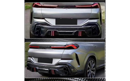 Накладка задняя BMW X6 G06 2020-2023