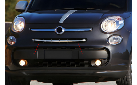 Хром накладки Fiat 500/500L