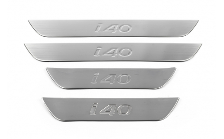 Накладки на пороги Hyundai I40