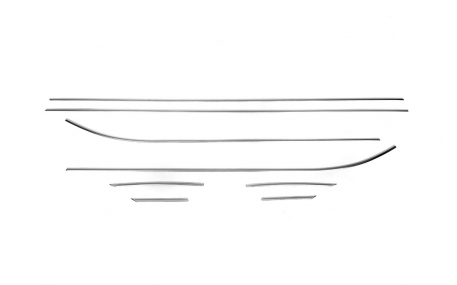 Хром накладки Seat Leon