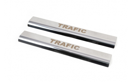 Накладки на пороги Renault Trafic