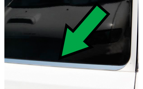 Хром накладки Fiat Doblo