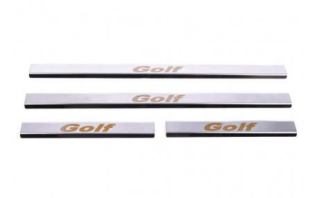 Накладки на пороги Volkswagen Golf 5