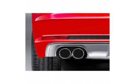 Накладка задняя Audi A4 B9 2016-2019