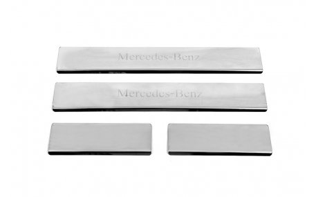 Накладки на пороги Mercedes ML-class W164