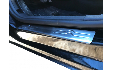 Накладки на пороги Citroen C4