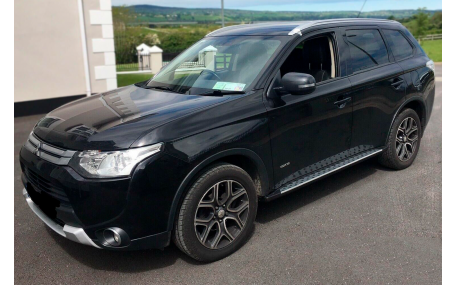 Подножки Mitsubishi Outlander 