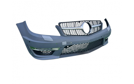 Бампер передний Mercedes C-class W204 2011-2015