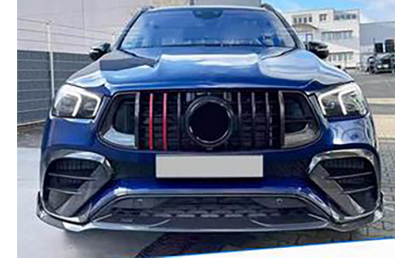 Решетка радиатора Mercedes GLC-class X253 2019-2022