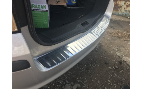 Накладка на задний бампер Opel Astra H