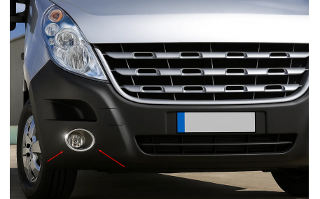 Хром накладки Opel Movano