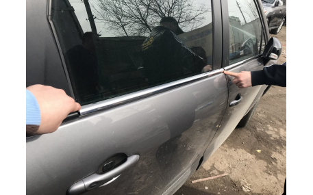 Хром накладки Renault Scenic