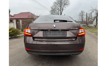 Хром накладки Skoda Octavia A7