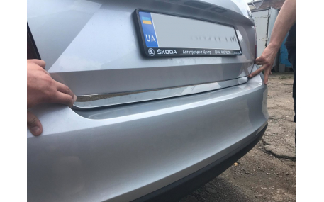 Хром накладки Skoda Rapid