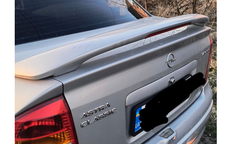 Спойлер Opel Astra G