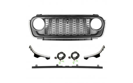 Решетка радиатора Jeep Wrangler JL