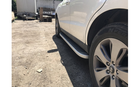 Подножки Hyundai Santa Fe