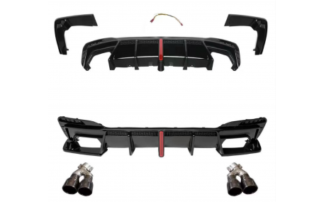 Накладка задняя BMW 5 G30 2020-2023