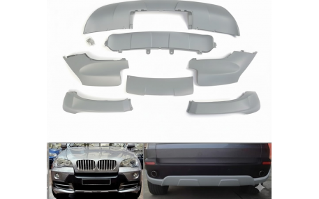 Накладки на бампера BMW X5 E70