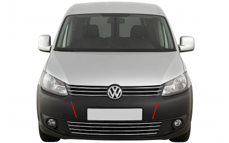 Хром накладки Volkswagen Caddy 2010