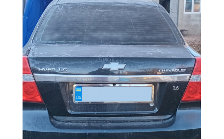 Хром накладки Chevrolet Aveo T250