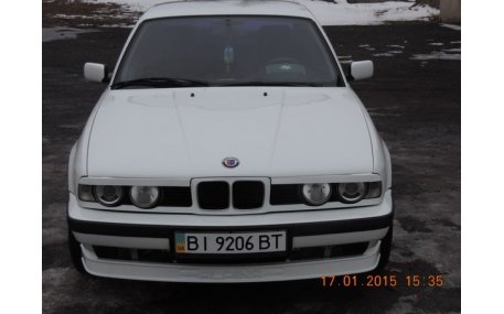 Накладка передняя BMW E34