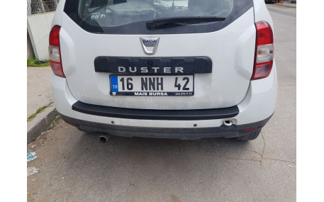 Накладка на задний бампер Renault Duster