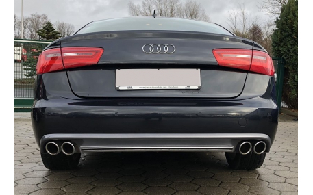 Накладка задняя Audi A6 C7 2011-2014