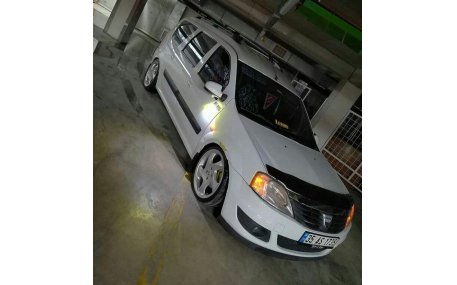 Дефлектор капота Renault Logan MCV 